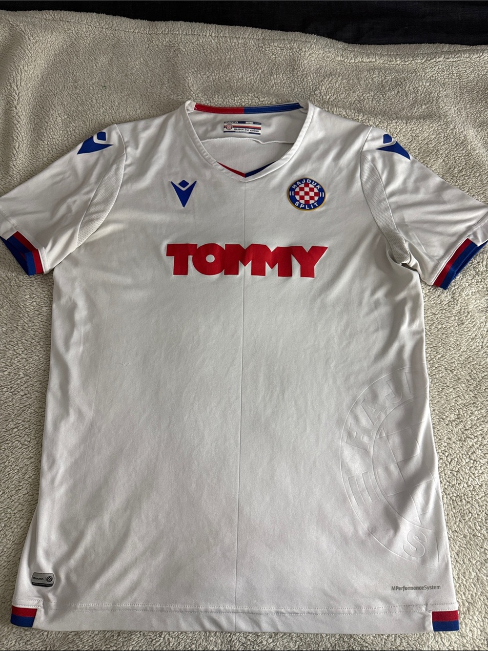 Hajduk Split 🇭🇷 2020-21 Macron Croatian Top League Home Jersey